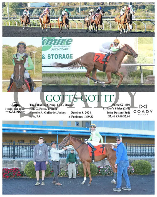 Gotts Got It - 10-08-24 R06 Pid Presque Isle Downs