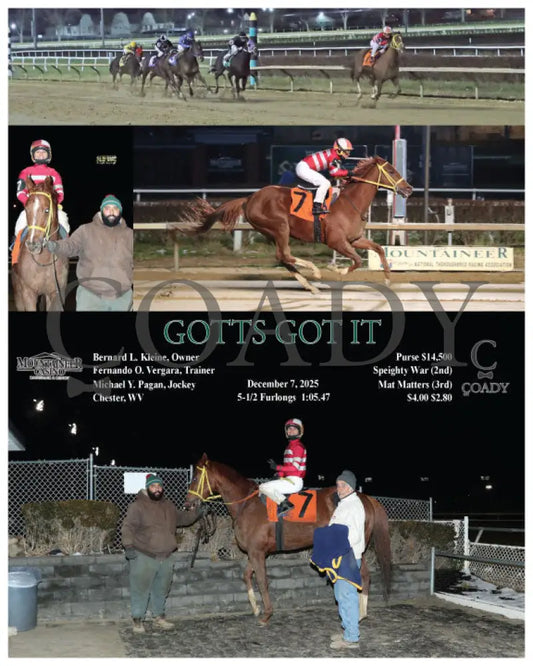 GOTTS GOT IT - 12-07-25 - R06 - MNR - Coady Media - Kurtis Coady Photography