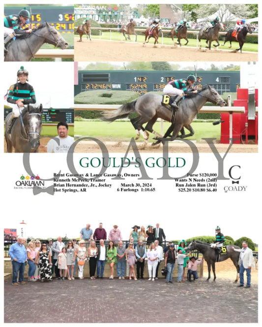 Gould’s Gold - 033024 Race 03 Op Oaklawn Park