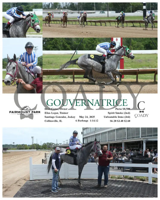 GOUVERNATRICE - 05-24-25 - R01 - FP Fanduel Sportsbook Horse Racing