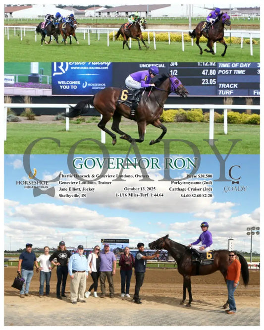 GOVERNOR RON - 10-13-25 - R03 - IND Indiana Grand