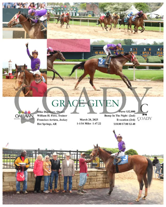 GRACE GIVEN - 03-28-25 - R02 - OP Oaklawn Park