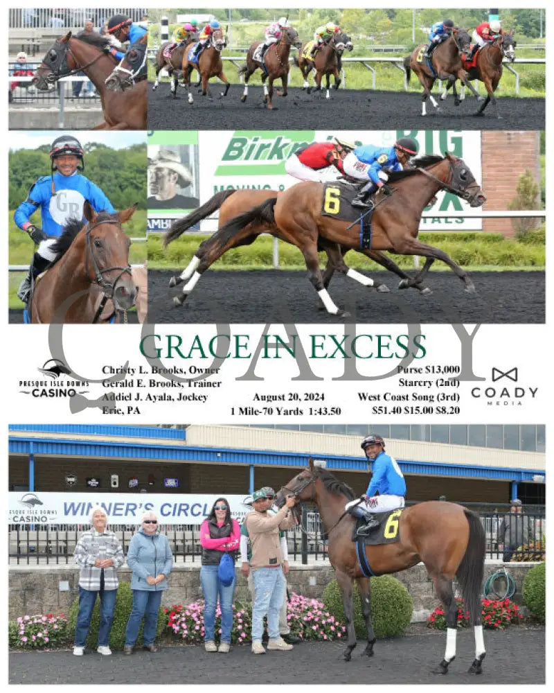Grace In Excess - 08-20-24 R02 Pid Presque Isle Downs