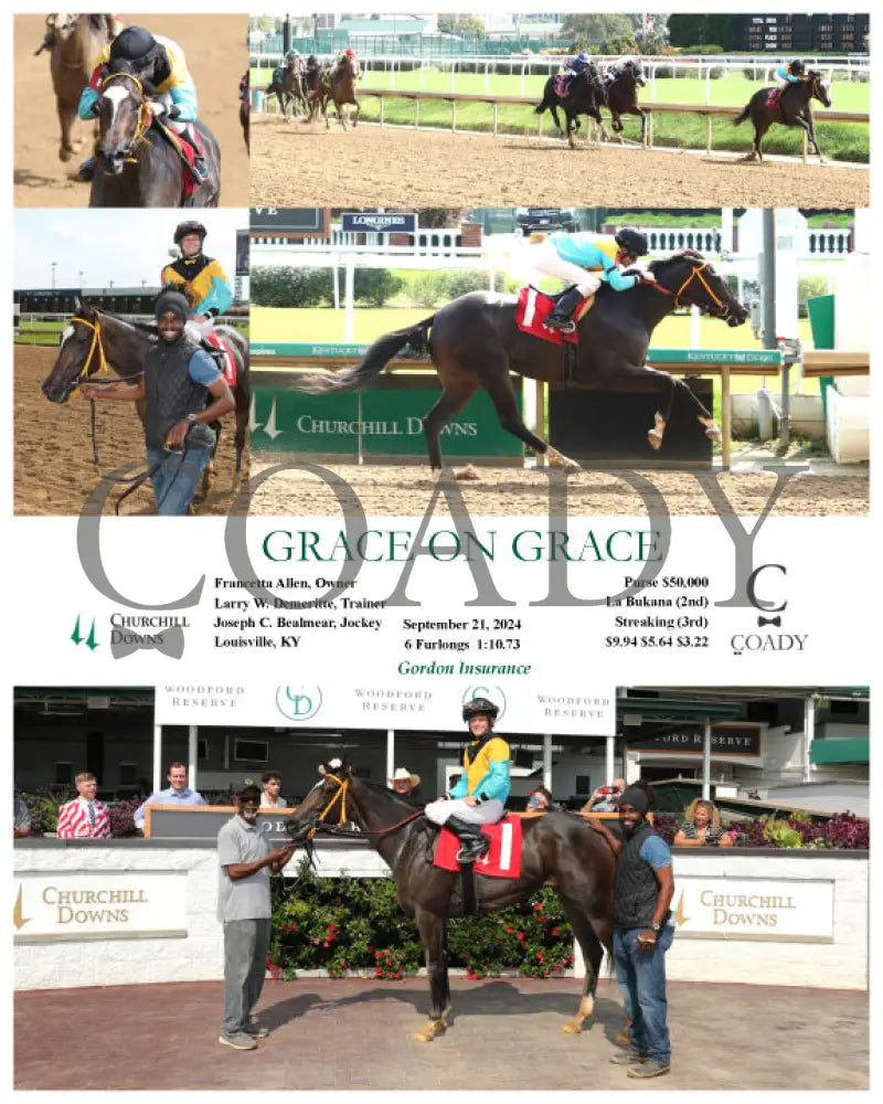 Grace On - 09-21-24 R01 Cd Churchill Downs