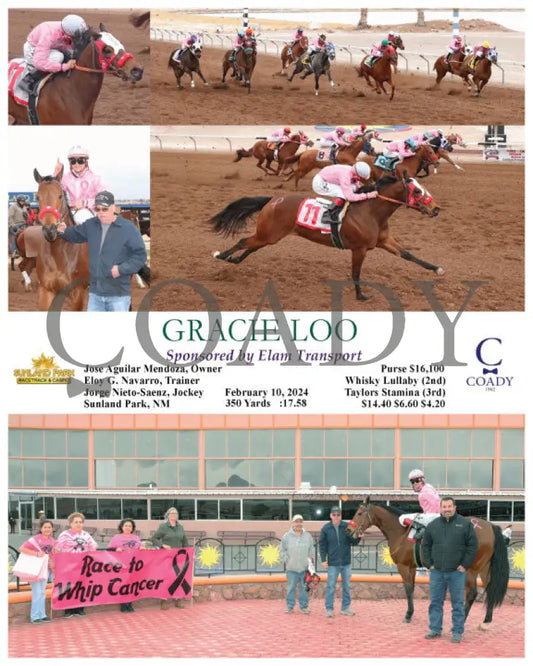 Gracie Loo - Sponsored By Elam Transport 02-10-24 R02 Sun Sunland Park
