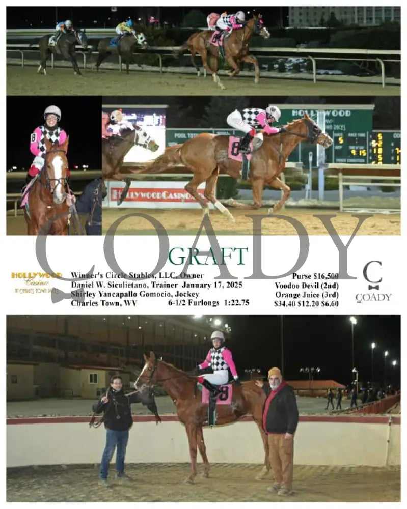 Graft - 01-17-25 R05 Ct Hollywood Casino At Charles Town Races