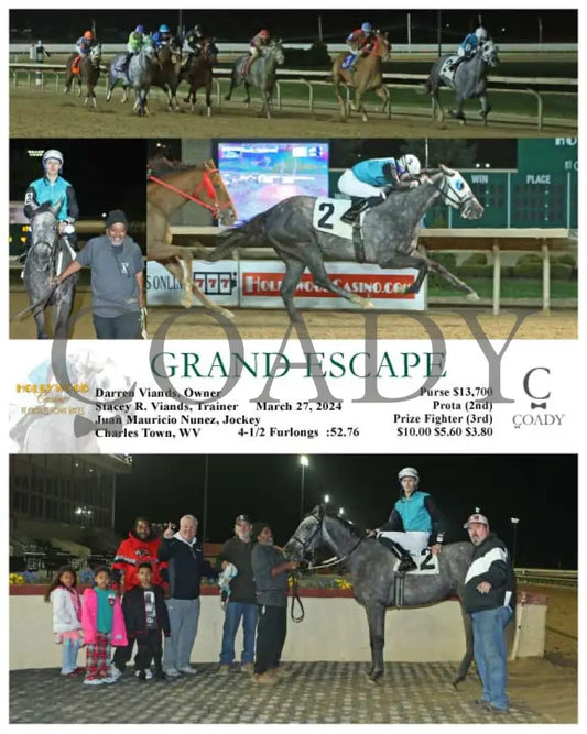 Grand Escape - 03 - 27 - 24 R08 Ct Hollywood Casino At Charles Town Races