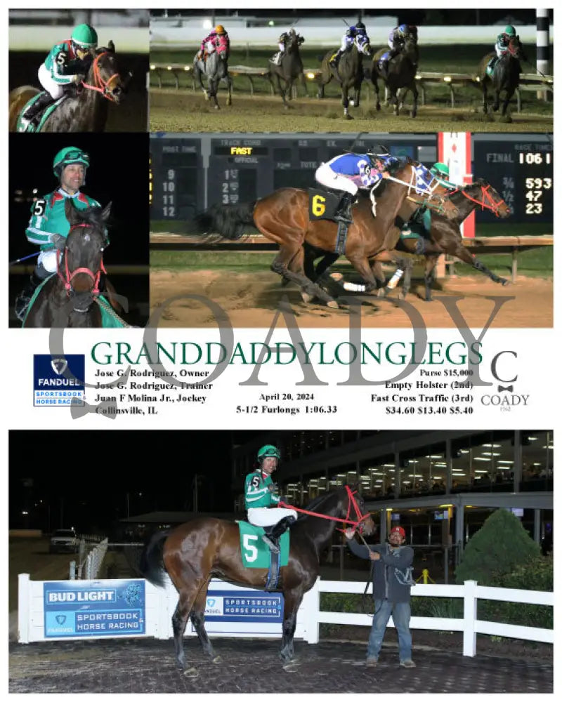 Granddaddylonglegs - 04-20-24 R06 Fan Fanduel Sportsbook Horse Racing