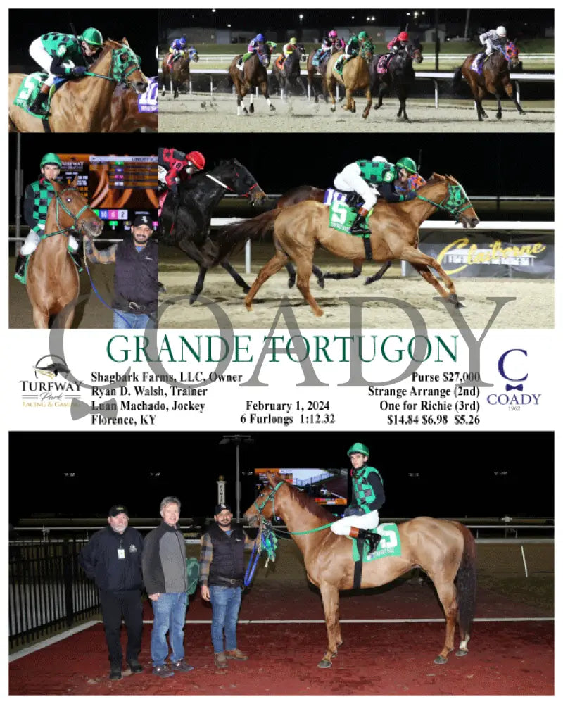 Grande Tortugon - 02-01-24 R07 Tp Turfway Park