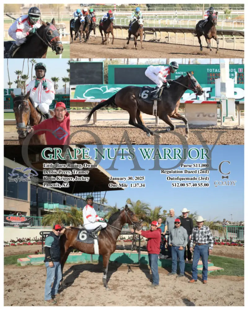 Grape Nuts Warrior - 01-30-25 R06 Tup Turf Paradise
