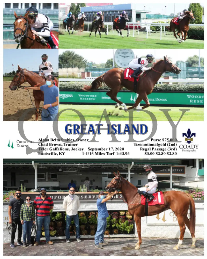 Great Island - 09-17-20 R05 Cd Churchill Downs