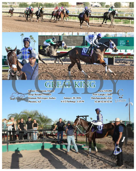 GREAT KING - 01-20-26 - R08 - TUP - Coady Media - Kurtis Coady Photography