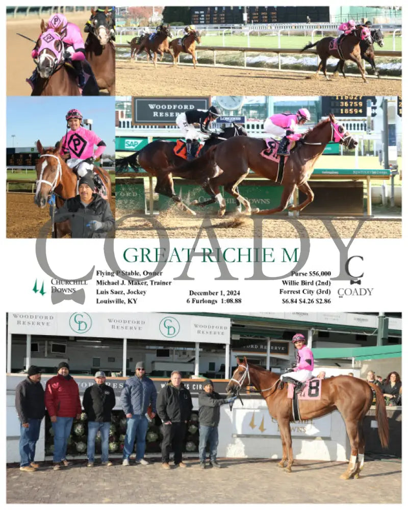 Great Richie M - 12-01-24 R06 Cd Churchill Downs