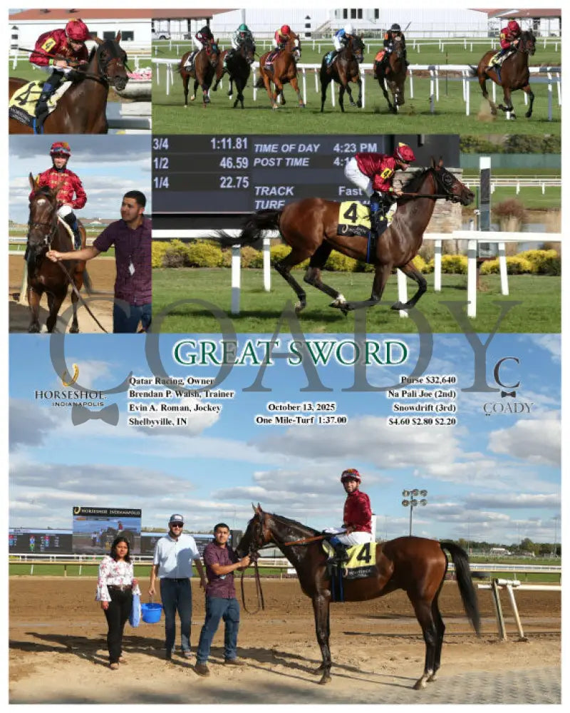 GREAT SWORD - 10-13-25 - R05 - IND Indiana Grand