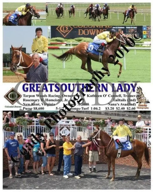 Greatsouthern Lady - 6 7 2009 Colonial Downs