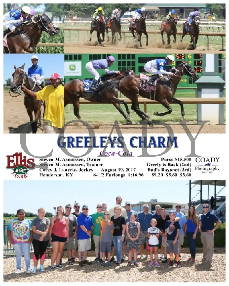 GREELEYS CHARM - 081917 - Race 03 - ELP- G - Coady Media - Kurtis Coady Photography