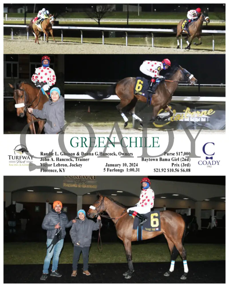 Green Chile - 01-10-24 R09 Tp Turfway Park