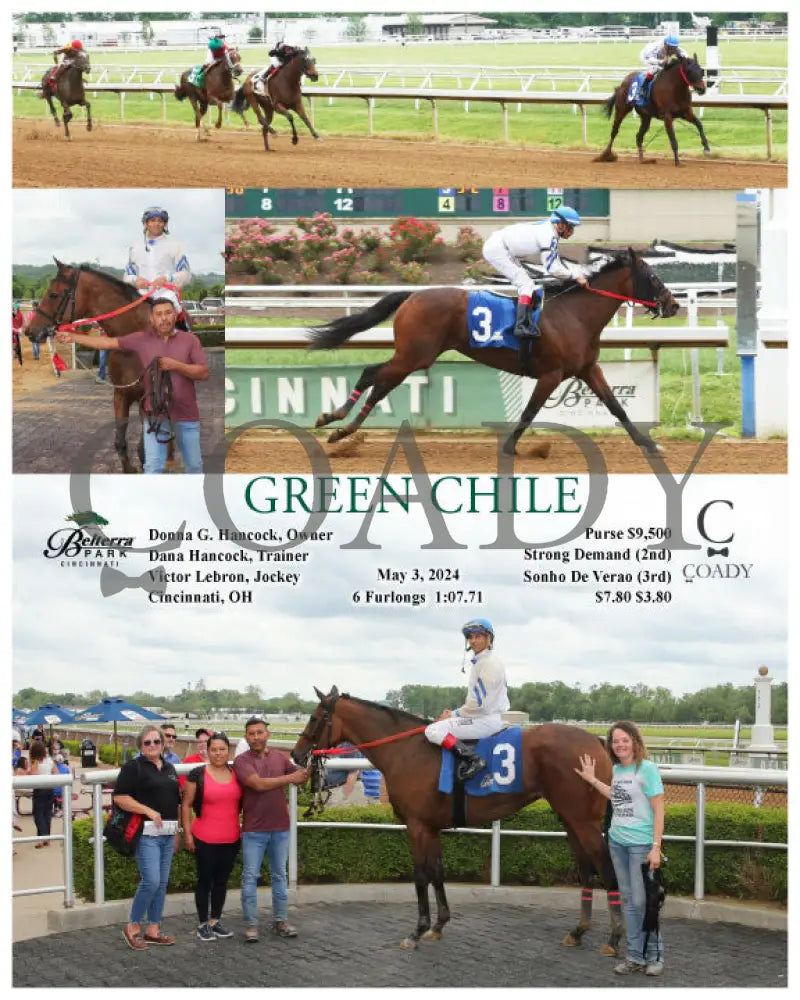 Green Chile - 050324 Race 01 Btp Belterra Park