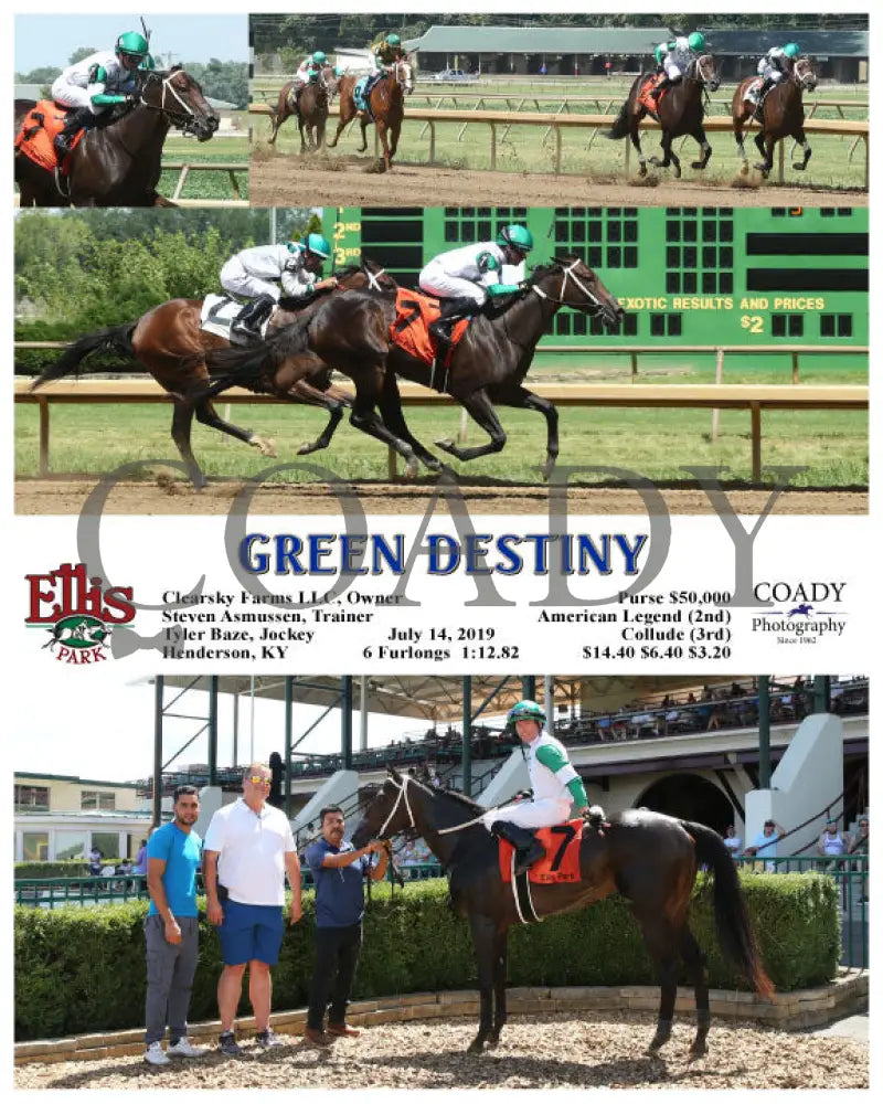 Green Destiny - 07-14-19 R05 Elp Ellis Park