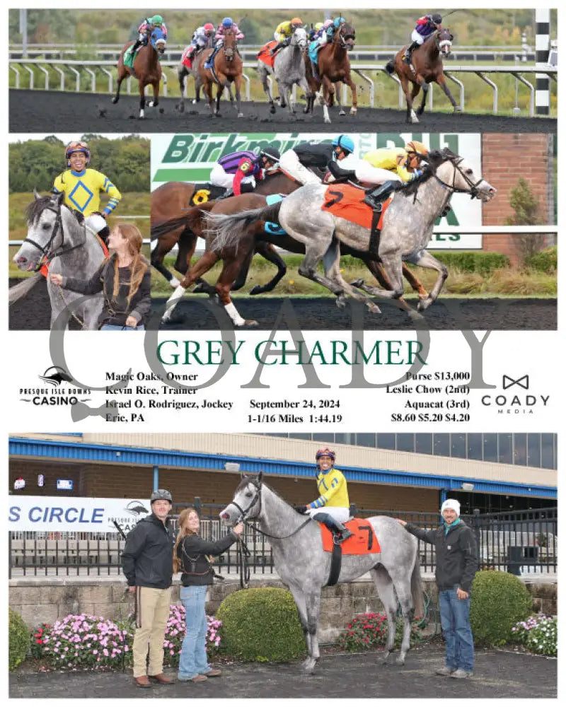 Grey Charmer - 09-24-24 R08 Pid Presque Isle Downs