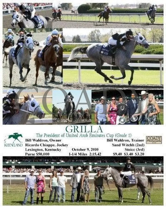 Grilla-President Of United Arab Emirates Cup Keeneland