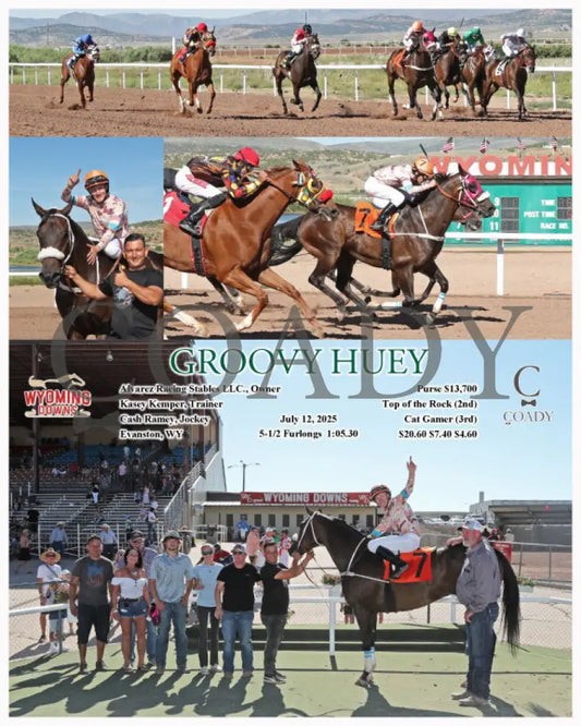GROOVY HUEY - 07-12-25 - R10 - WYO Wyoming Downs