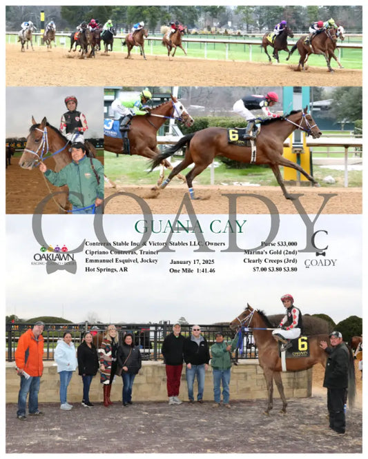 Guana Cay - 01-17-25 R03 Op Oaklawn Park