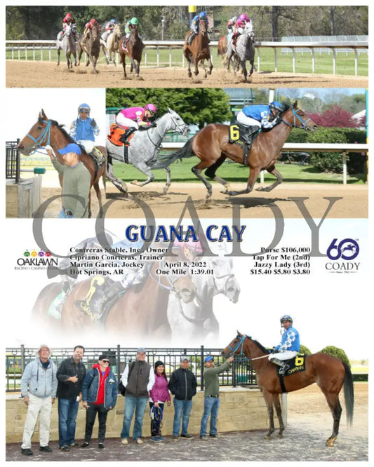 Guana Cay - 04-08-22 R08 Op Oaklawn Park
