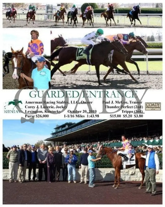 Guarded Entrance - 10/20/10 Keeneland
