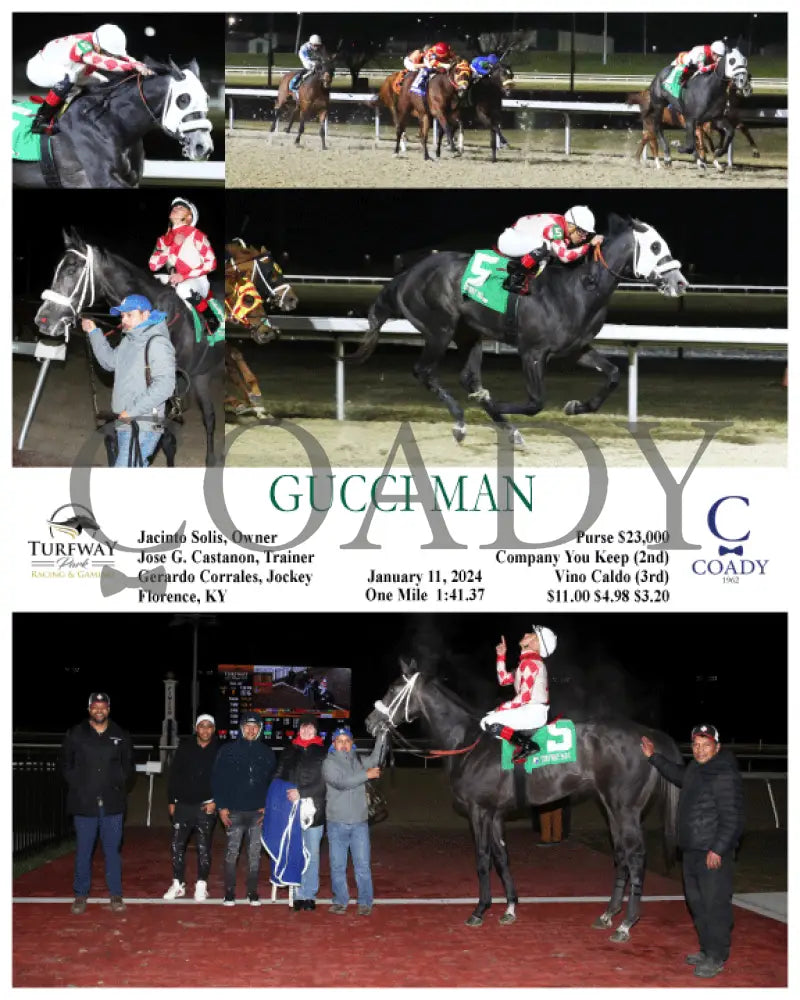 Gucci Man - 01-11-24 R04 Tp Turfway Park