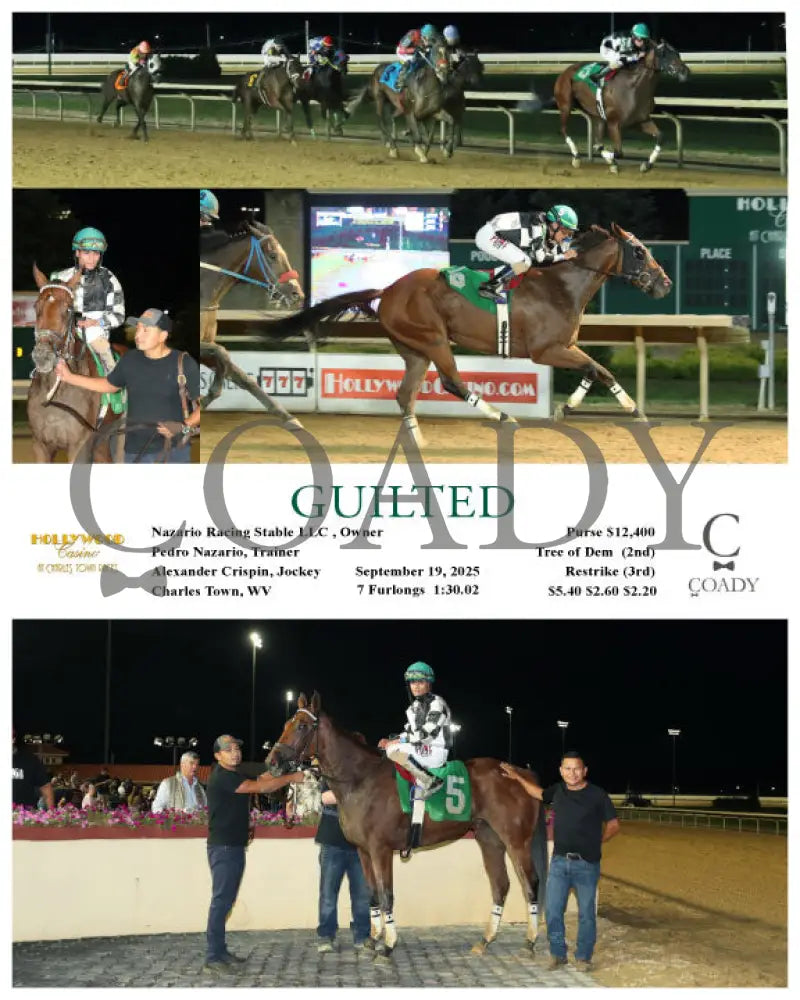 GUILTED - 09-19-25 - R02 - CT Hollywood Casino at Charles Town Races
