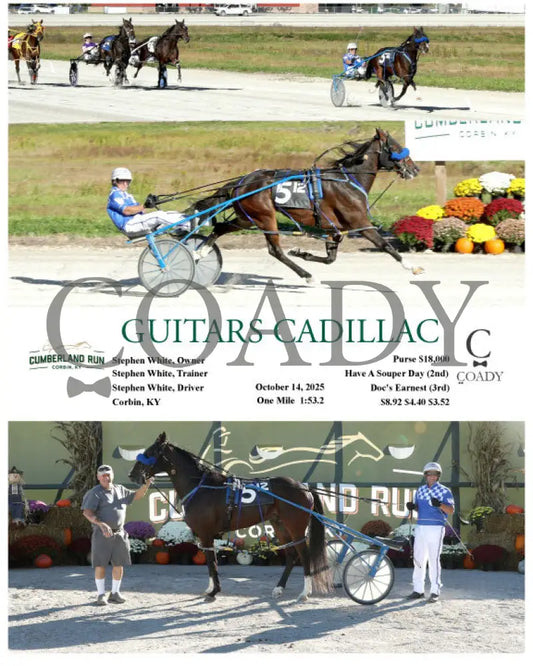 GUITARS CADILLAC - 101425 - Race 12 - CMR Presque Isle Downs