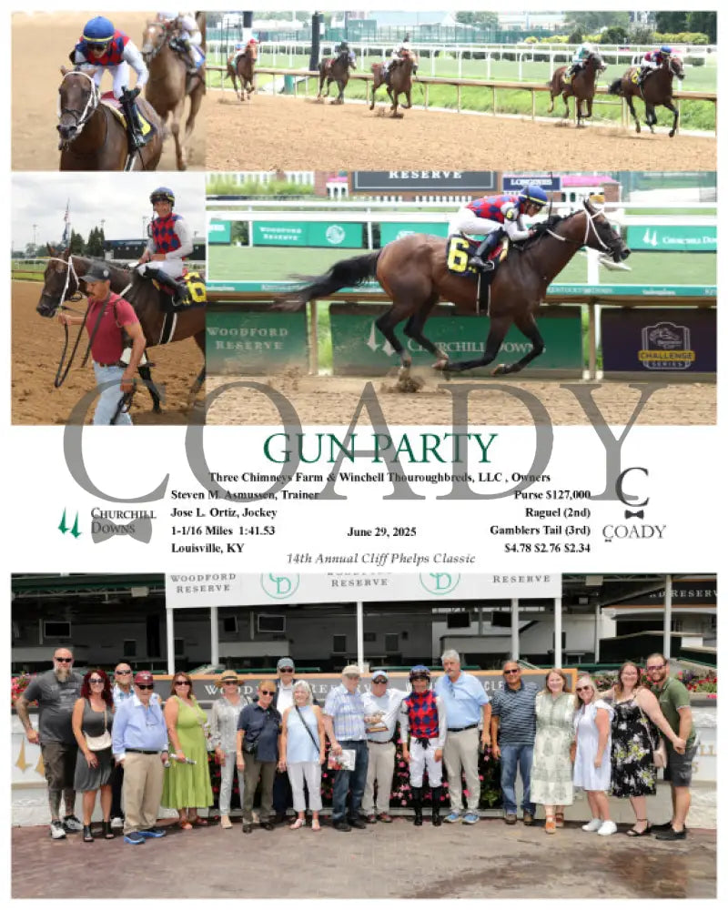 GUN PARTY - 06-29-25 - R02 - CD - G Churchill Downs