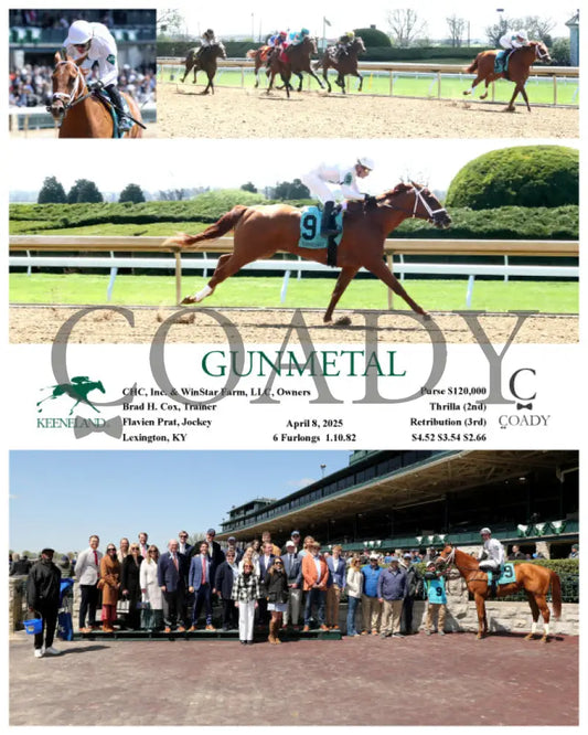 GUNMETAL - 040825 - Race 03 - KEE Keeneland
