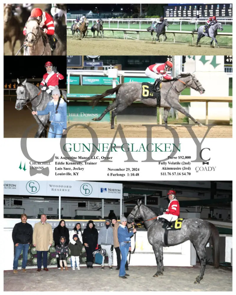 Gunner Glacken - 11-29-24 R12 Cd Churchill Downs
