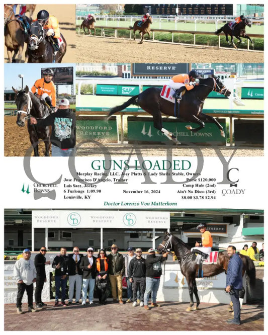 Guns Loaded - 11-16-24 R03 Cd Churchill Downs