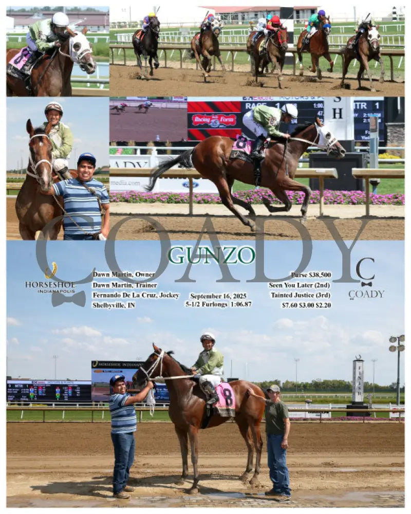 GUNZO - 09-16-25 - R01 - IND Indiana Grand