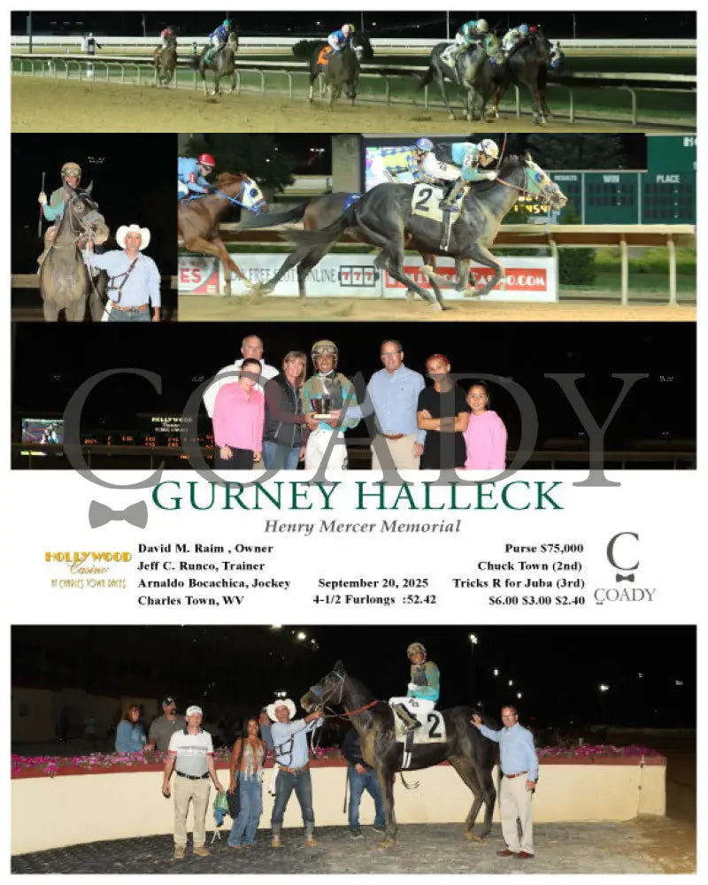 GURNEY HALLECK - 09-20-25 - R07 - CT Hollywood Casino at Charles Town Races