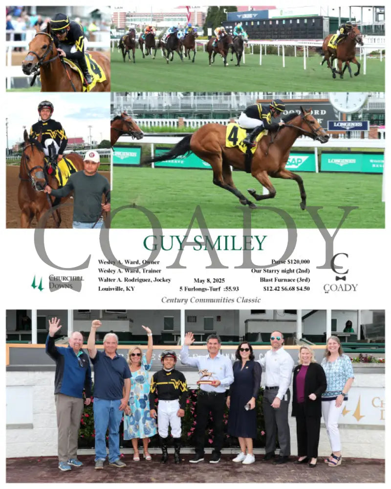 GUY SMILEY - 05-08-25 - R04 - CD - Group Churchill Downs