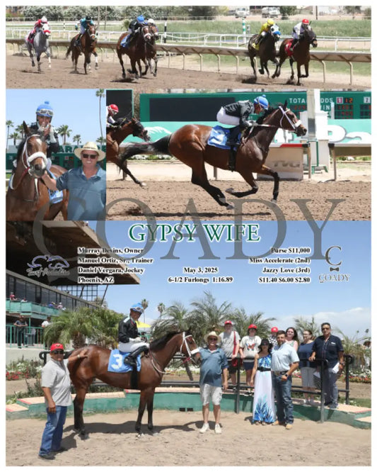 GYPSY WIFE - 05-03-25 - R05 - TUP Turf Paradise