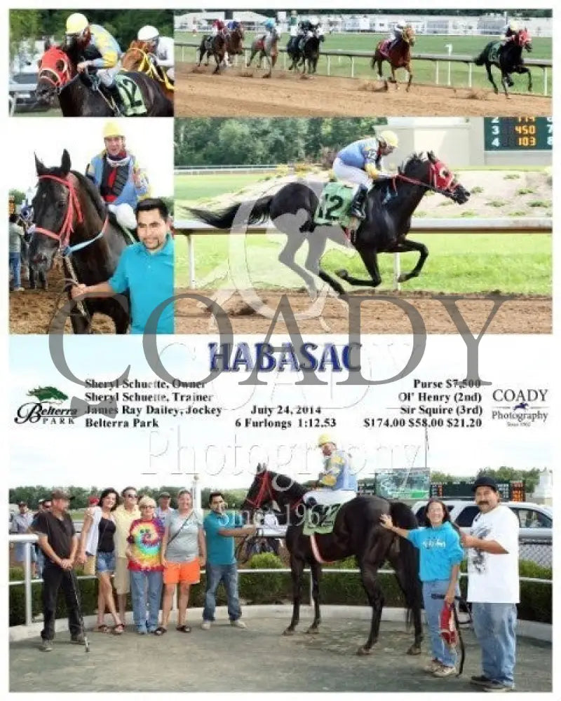 Habasac - 072414 Race 08 Btp Belterra Park