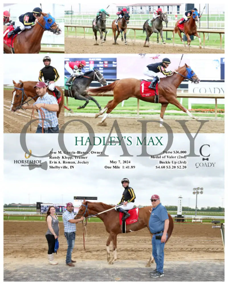 Hadley’s Max - 05-07-24 R07 Ind Indiana Grand