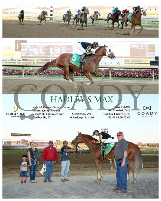 Hadley’s Max - 10-30-24 R08 Ind Indiana Grand