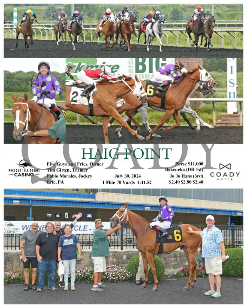 Haig Point - 07-30-24 R08 Pid Presque Isle Downs