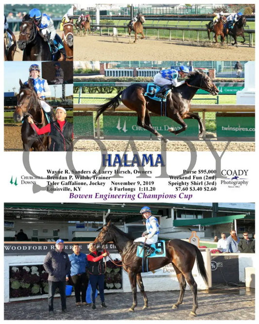Halama - 11-09-19 R08 Cd Churchill Downs
