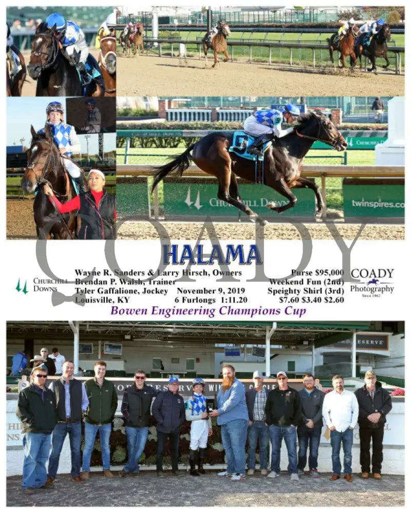 Halama - 11-09-19 R08 Cd Group Churchill Downs