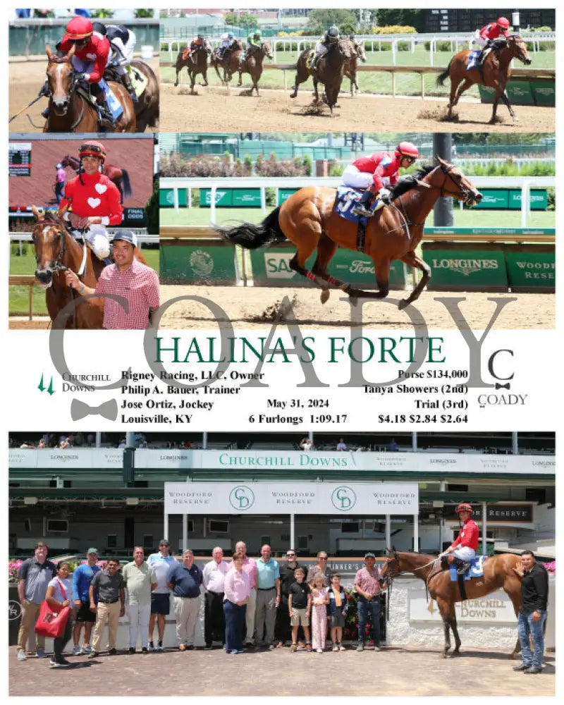 Halina’s Forte - 05-31-24 R04 Cd Churchill Downs