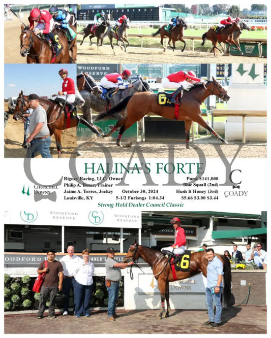 Halina’s Forte - 10-30-24 R03 Cd Churchill Downs
