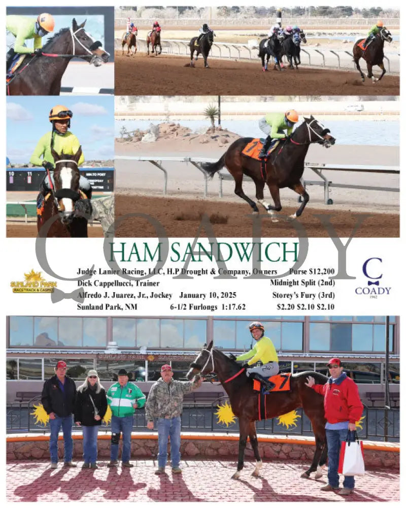Ham Sandwich - 01-10-25 R03 Sun Turfway Park