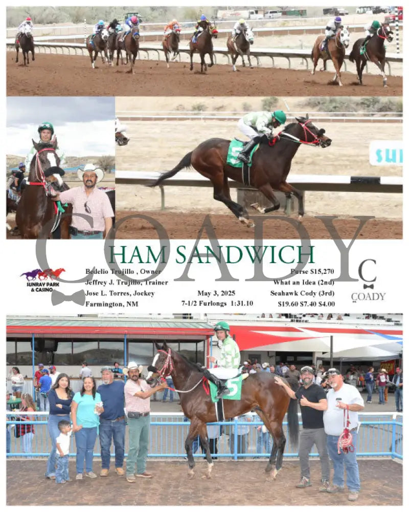 HAM SANDWICH - 05-03-25 - R09 - SRP SunRay Park